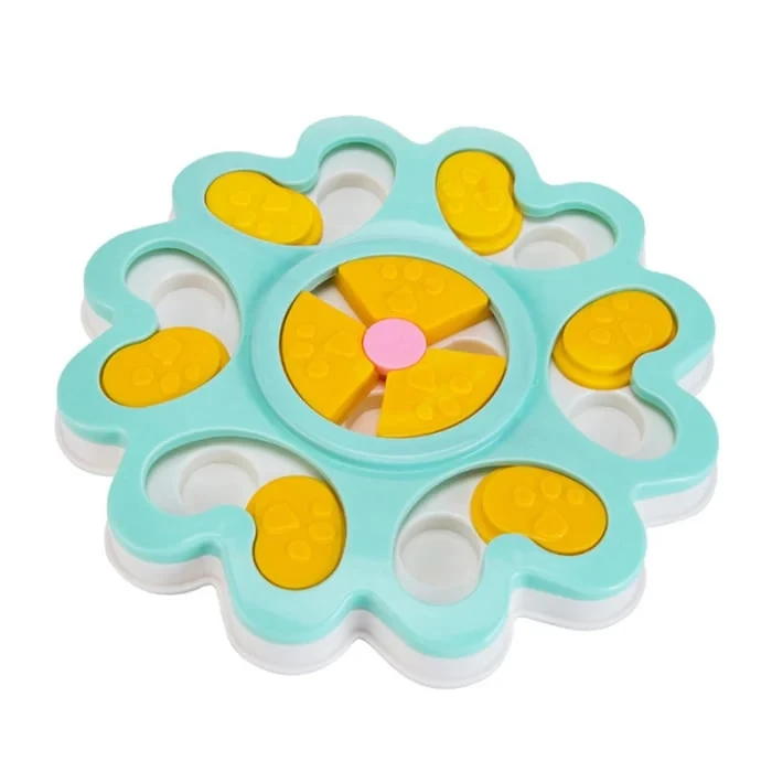 Smart Puzzle Dog Food Feeder Bowl — detail
