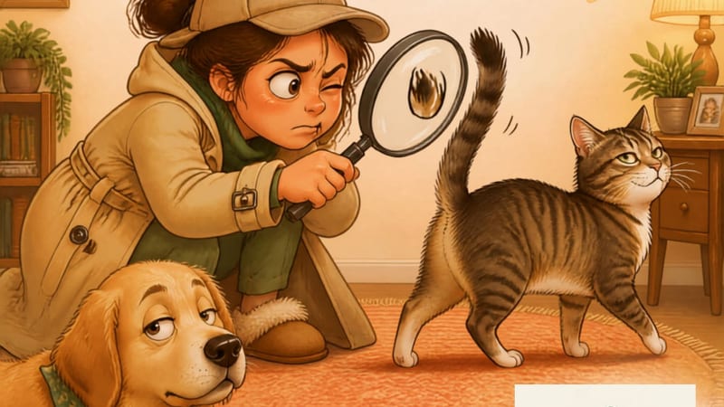 Dog, cat, and bird together — reading multi-species body language